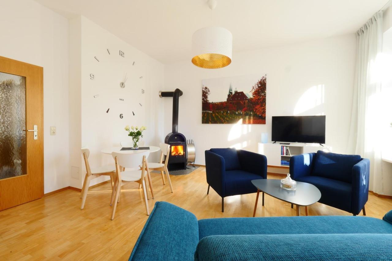 Wohnung Mit Blick Auf Die Zitadelle Petersberg - 3 Zimmer إرفورت المظهر الخارجي الصورة