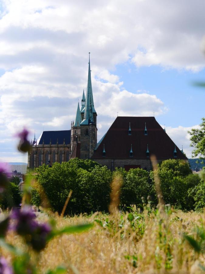 Wohnung Mit Blick Auf Die Zitadelle Petersberg - 3 Zimmer إرفورت المظهر الخارجي الصورة